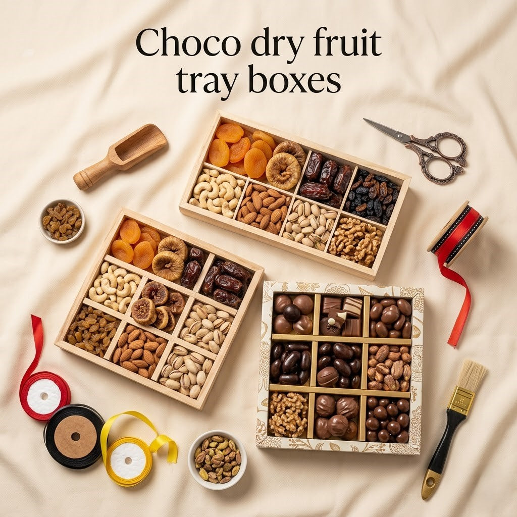 Chocolate & Dry fruits Box