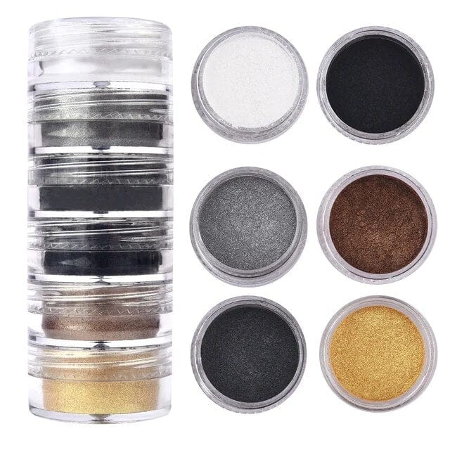 6 shade mica powder (H)
