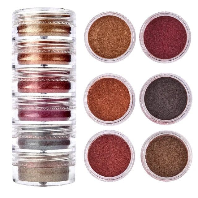 6 shade pearl mica powder (i)