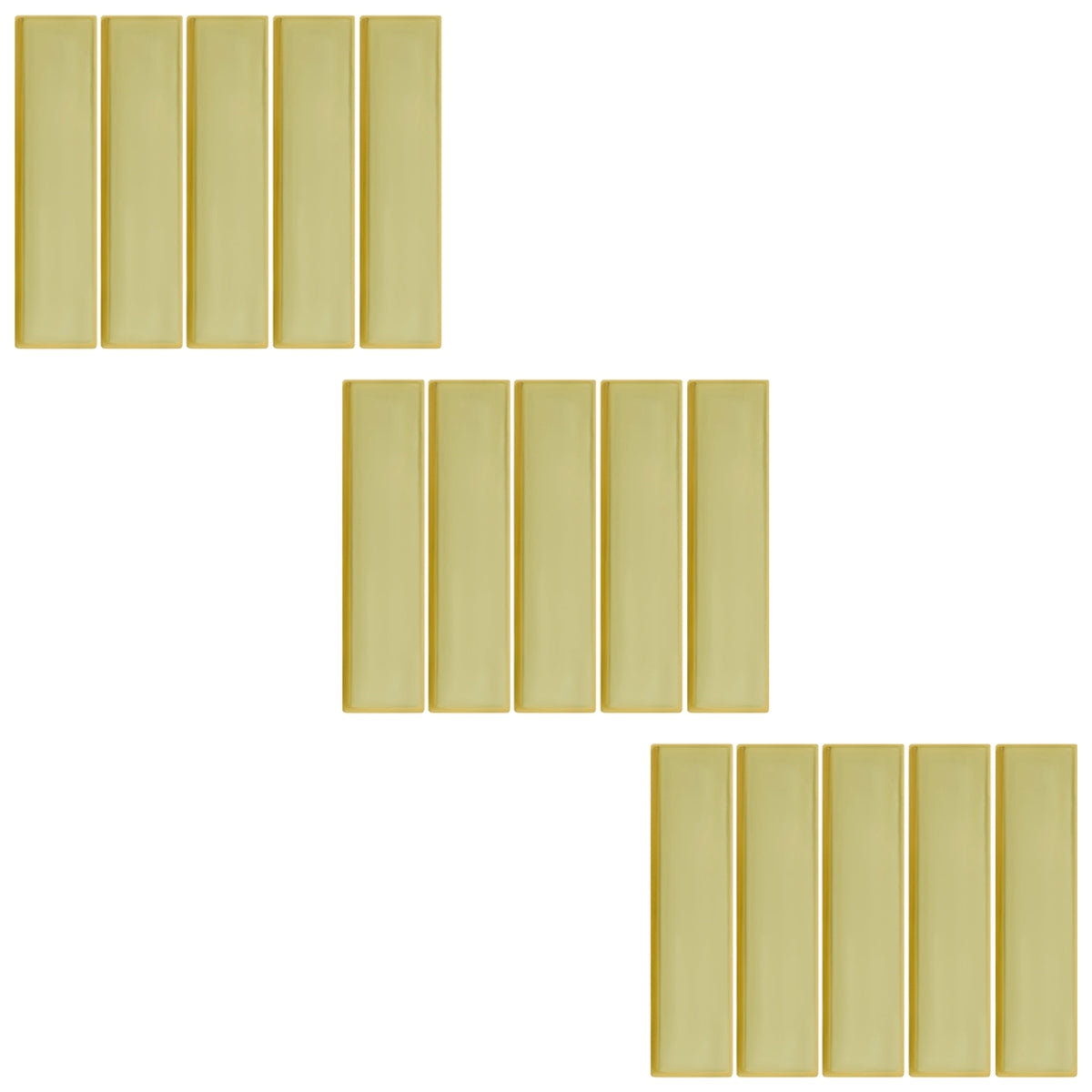 Acrylic Alphabet gold
