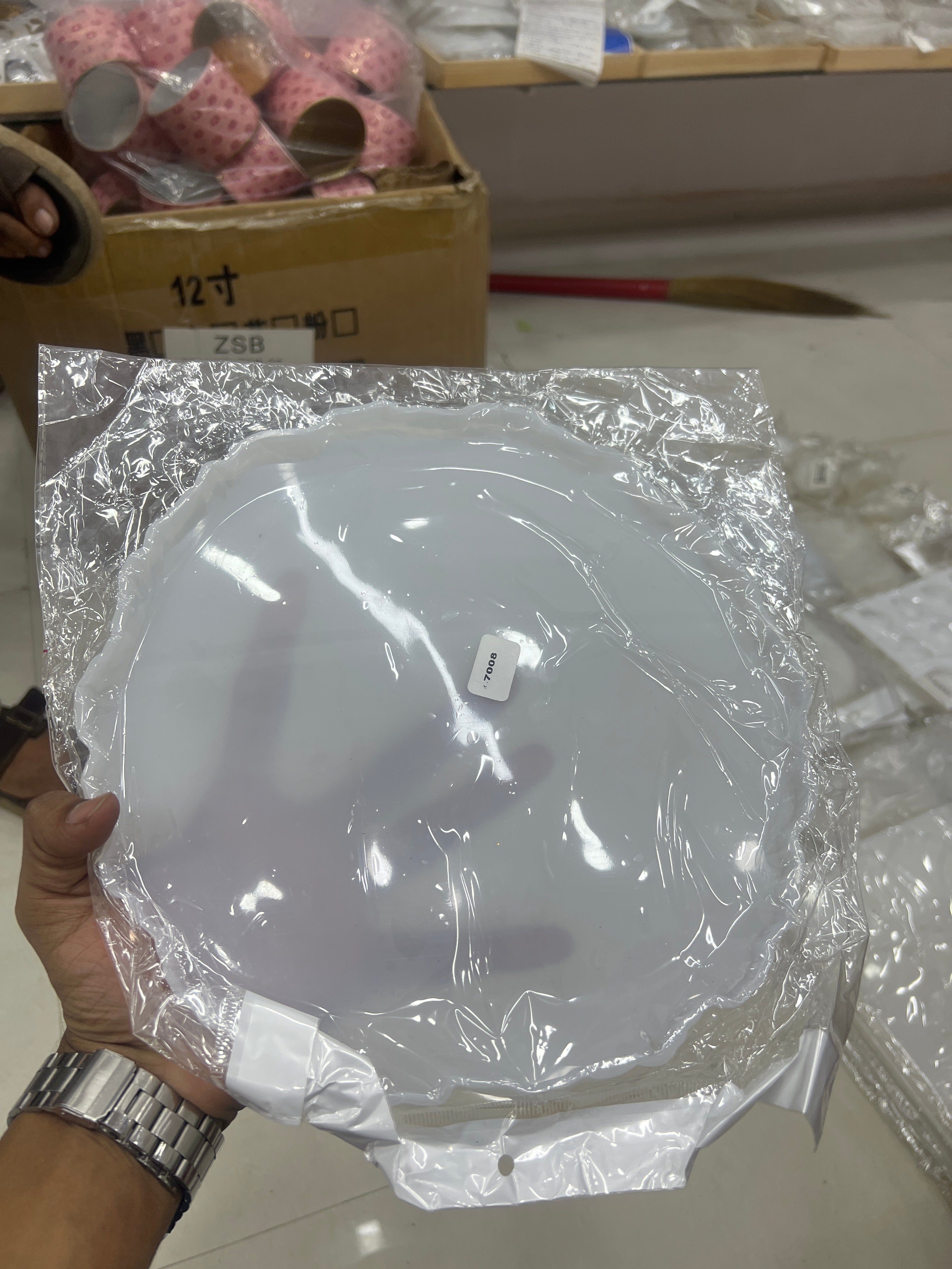 10” agate round mould