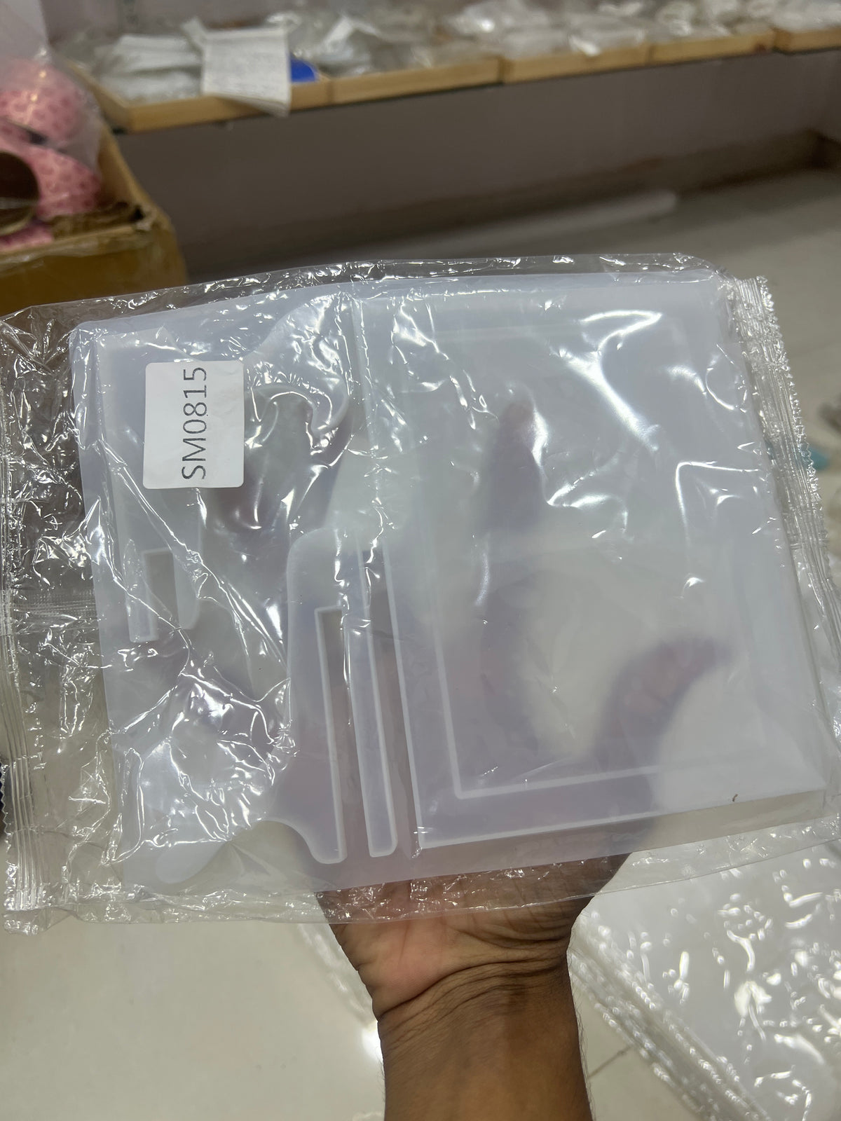 Rectangle photo frame & stand mould