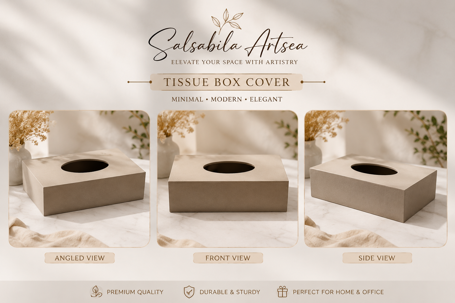 MDF Tissue Box - For Resin Art