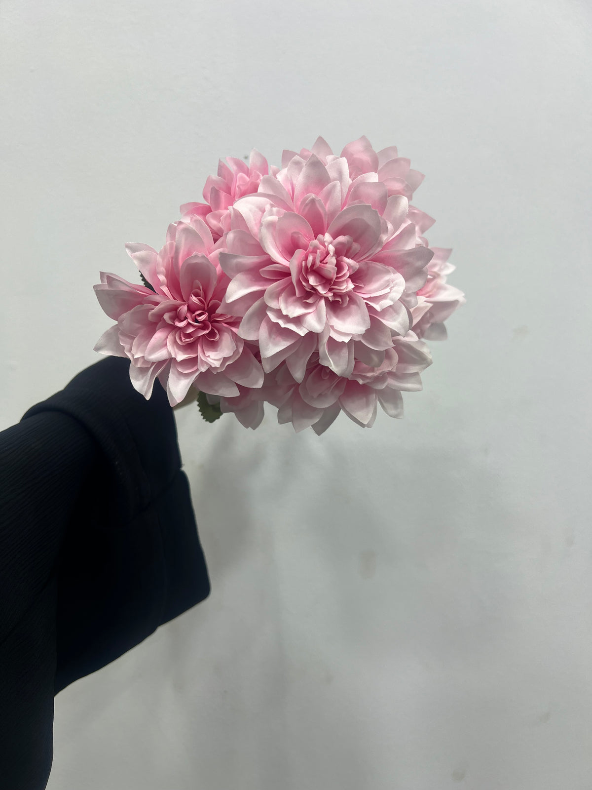 🌸 Artificial Pink Dahlia Flower Bunch