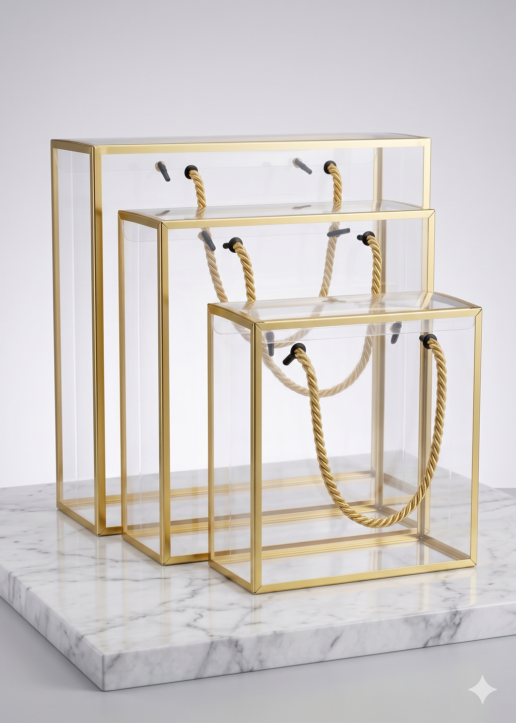 PVC Display Rope Hamper Box