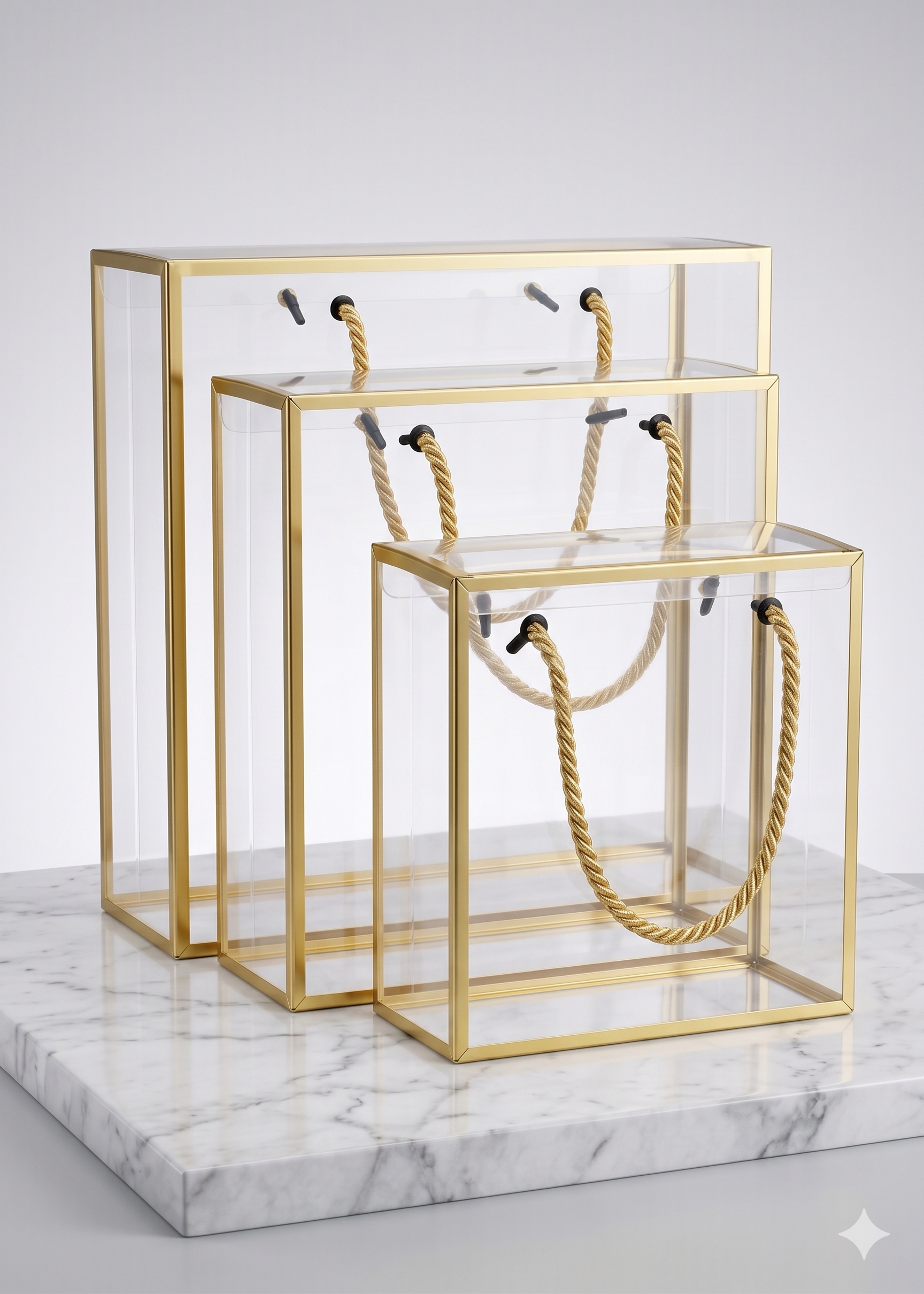 PVC Display Rope Hamper Box