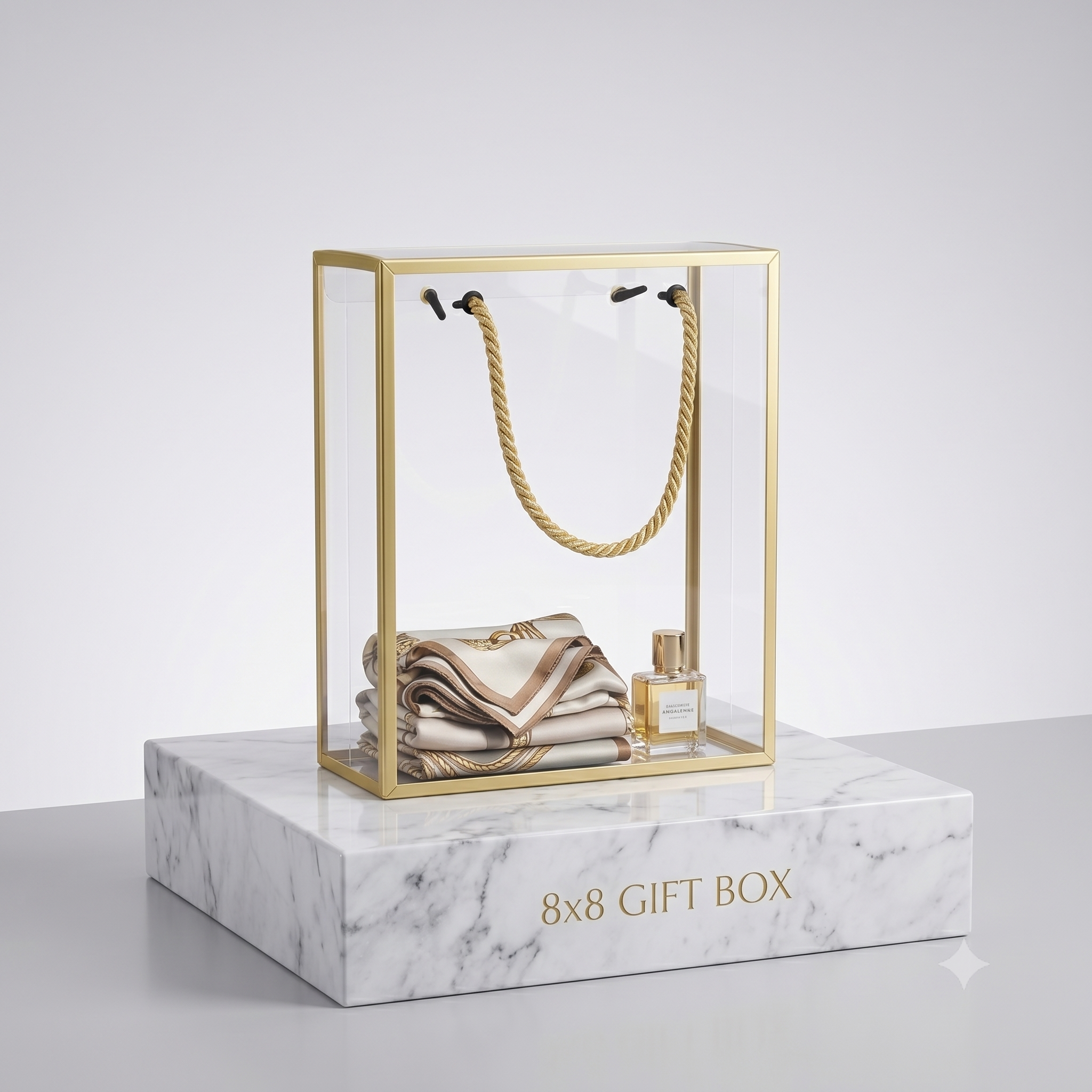 PVC Display Rope Hamper Box