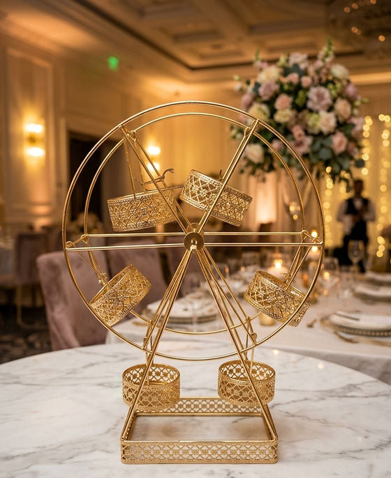 Dry fruit merry go round (revolving)