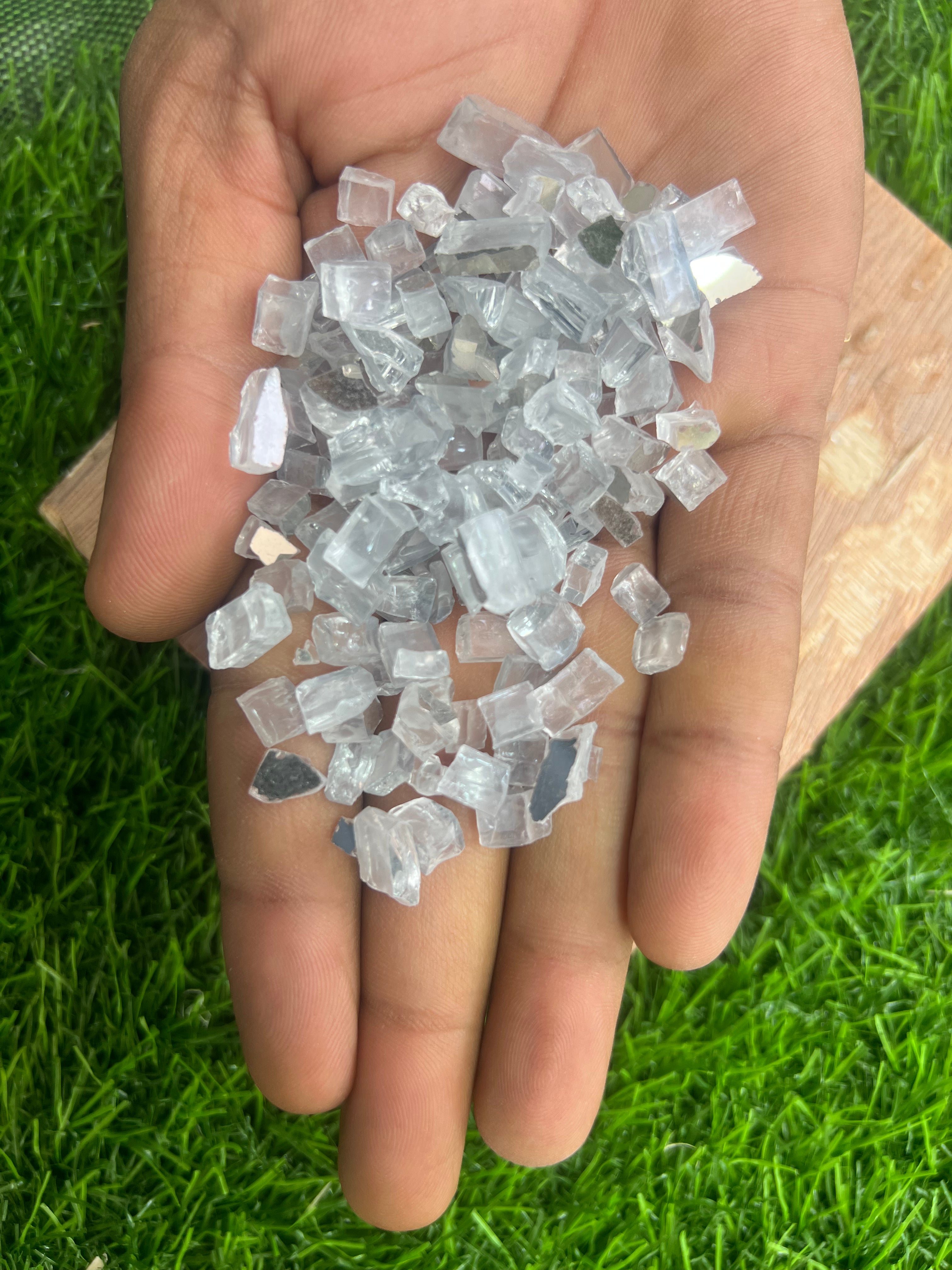 Resin Transparent Crystal Stones (1-3mm, 3-6mm)
