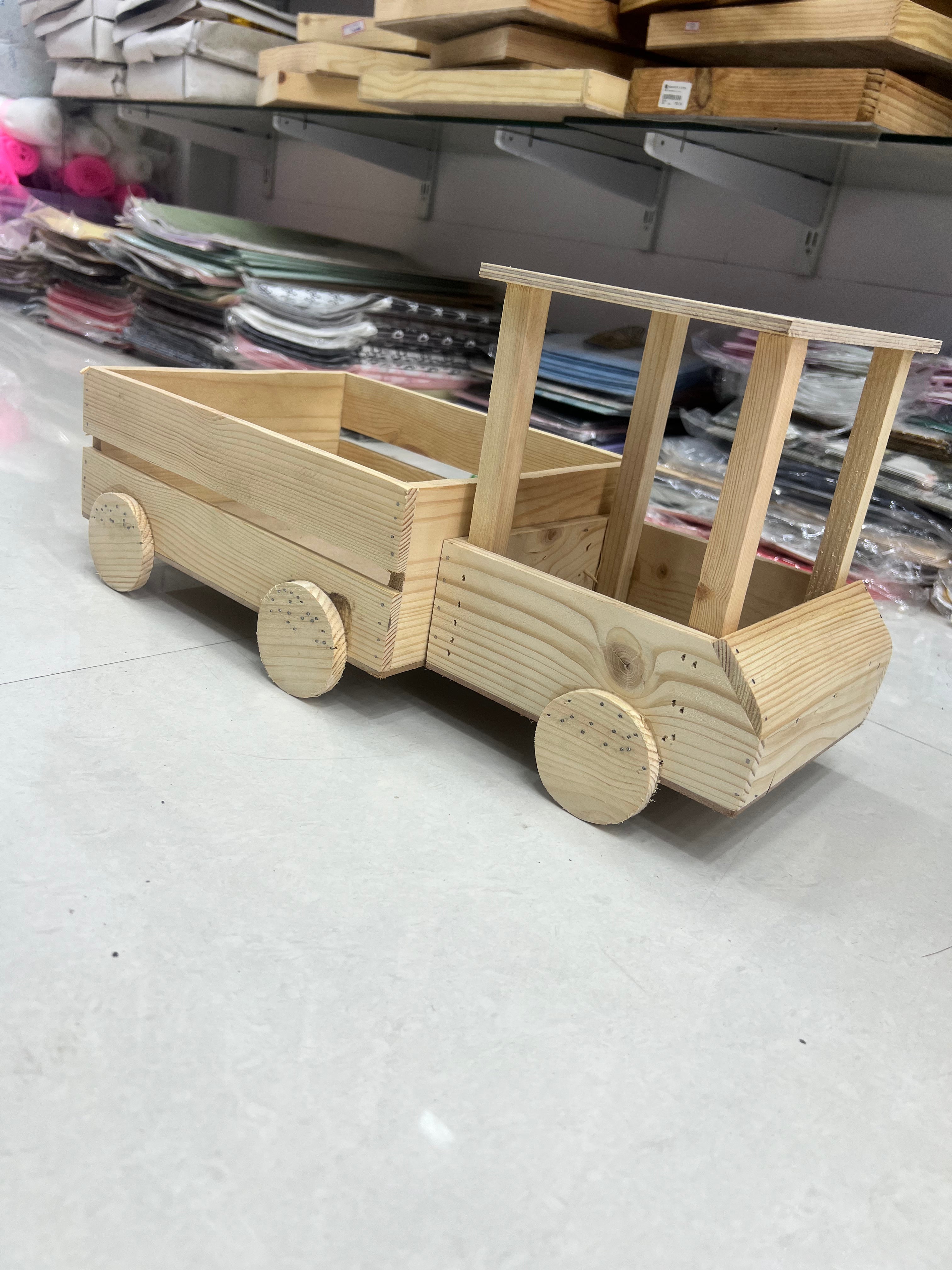 Wooden Gift Truck crate Basket | for New born baby accessories | Festive Hamper | Dry fruit packaging