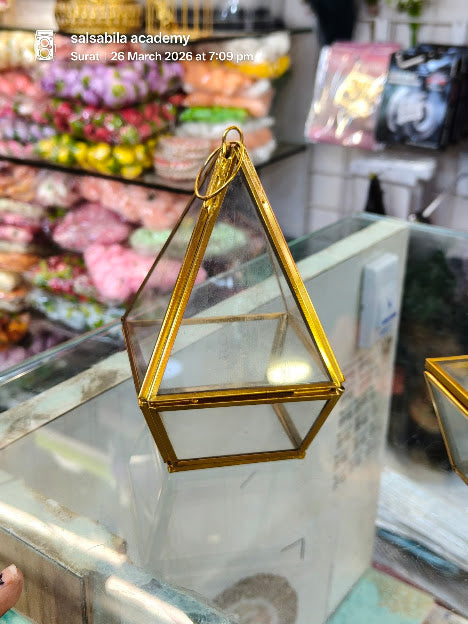 small matel gift glass boxes