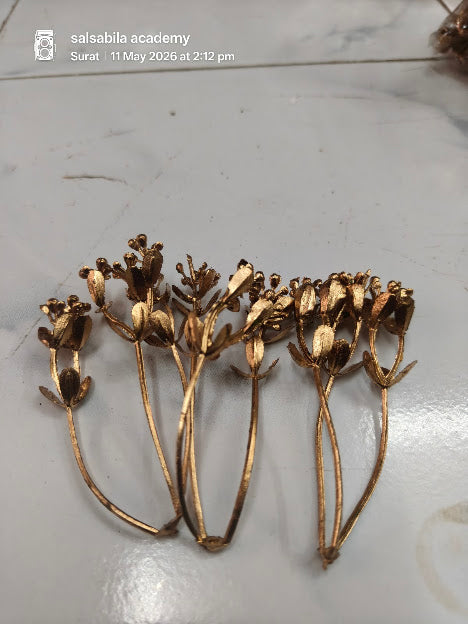 golden flowers filers