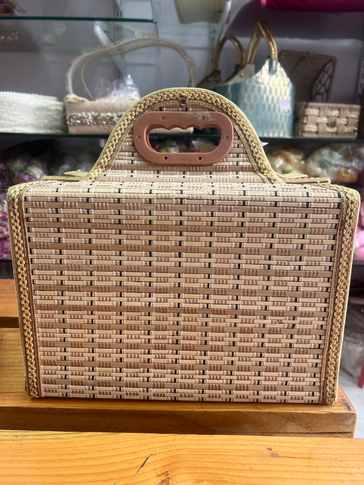 Bamboo Storage cane basket