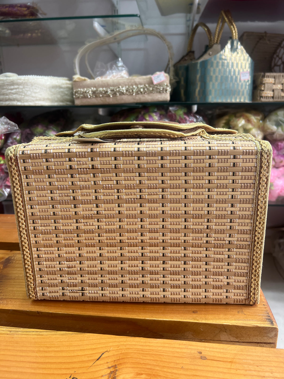 Bamboo Storage cane basket