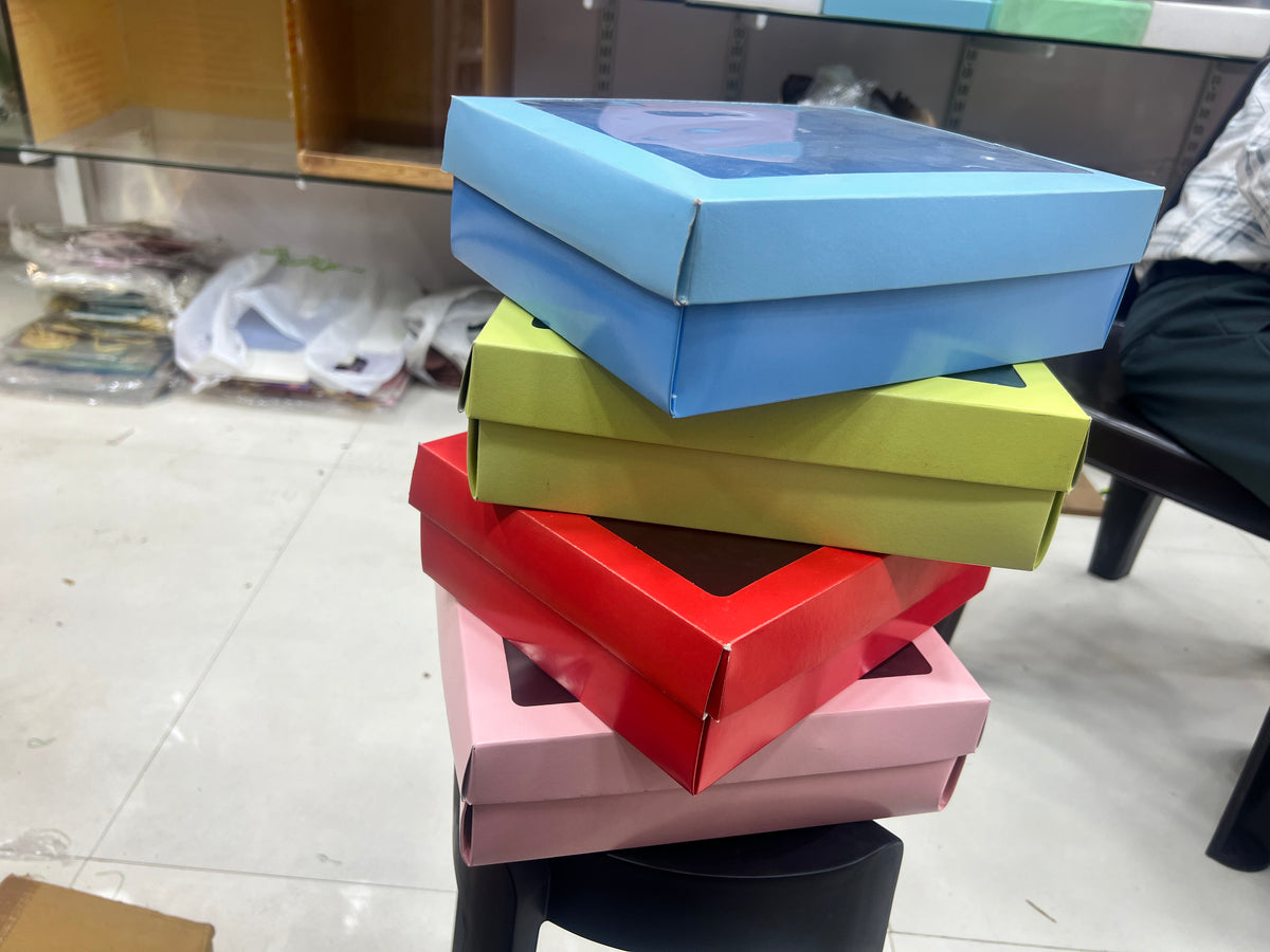 Paper Window Hamper box(10x8")