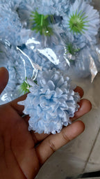 Premium Faux Floral Bloom Collection – Artificial Chrysanthemum & Dahlia Heads