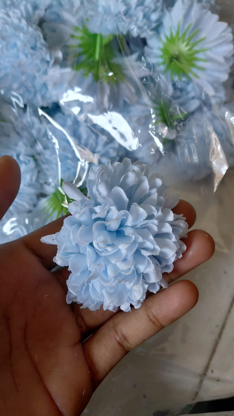 Premium Faux Floral Bloom Collection – Artificial Chrysanthemum & Dahlia Heads