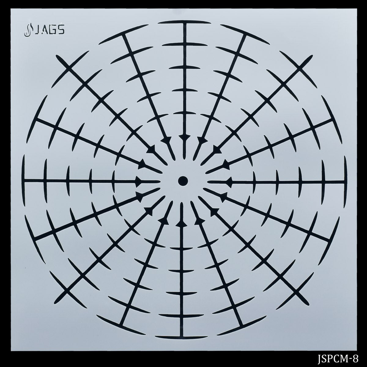 Stencil Number Placement - Resin clock accessories