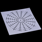 Stencil Number Placement - Resin clock accessories