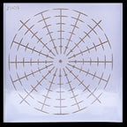 Stencil Number Placement - Resin clock accessories