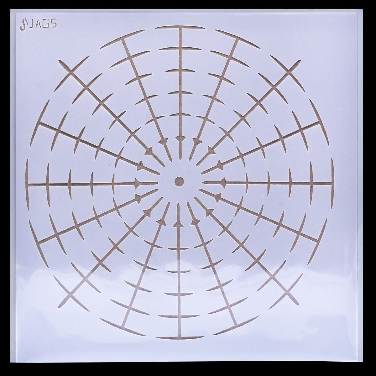 Stencil Number Placement - Resin clock accessories