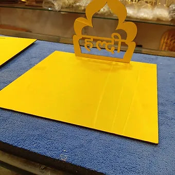 Haldi platter (Crown Design)