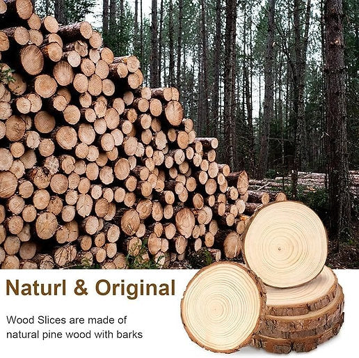 Wooden platter Logs