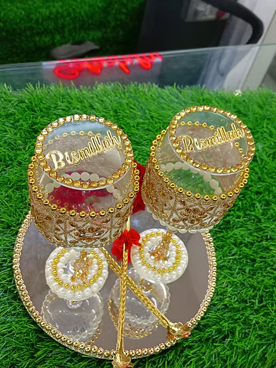 Personalized Dudh Pilai set