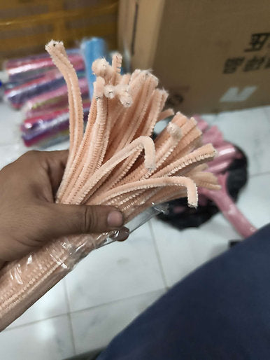 Monochrome Pipe Cleaners - Art & Craft