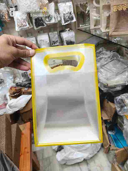 Translucent PVC Bag(inside handle - Return Gifting)