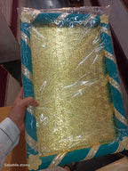 Designer fabric tray