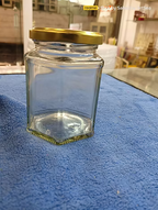 Glass Jar With Stand