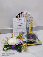 Acrylic Body Golden Frame