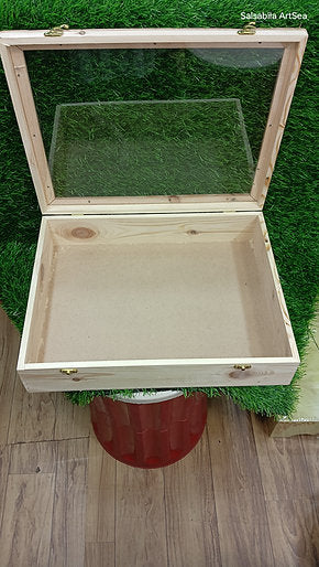 Wooden Window Acrylic Box