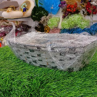 Multi purpose recatngle hamper baske