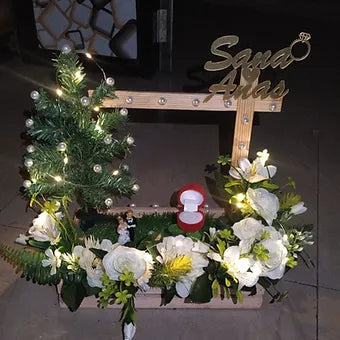 Square Wooden Tray