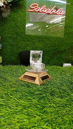Salsabila Rotating Display Stand with Glass Domeerly Platter