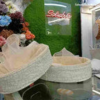 CLUSTER OVAL NET HAMPER BASKET