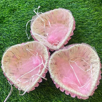 Heart Net basket for Return gifting