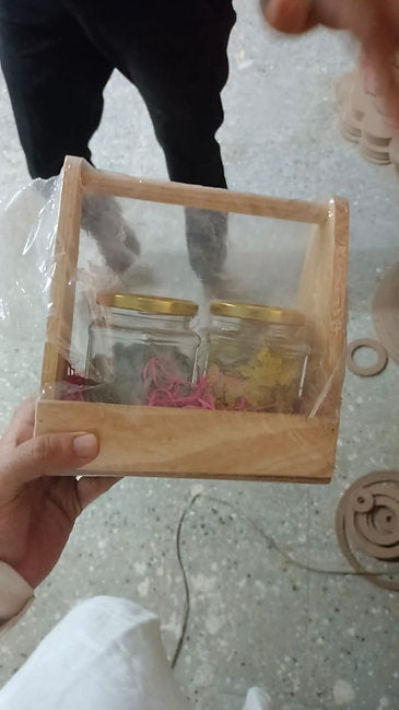 Dry Fruit Jar Basket Tray