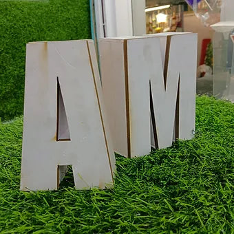 Monogram Letter Boxes Wooden or Foam Sheets For Dryfruits and Chooclates gifting