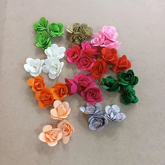 Satin Small flowers