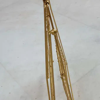 Metal tray 2 tier foldable