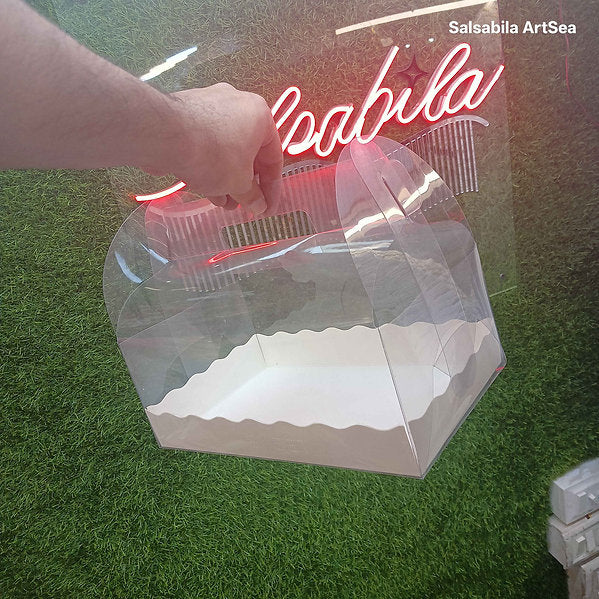 Clear Transparent Hamper Gift Box