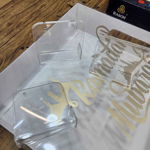 TRANSPARENT MINI ACRYLIC BAG