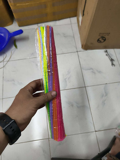 Monochrome Pipe Cleaners - Art & Craft