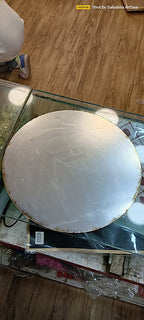 Mirror Acrylic Round MDF Based
