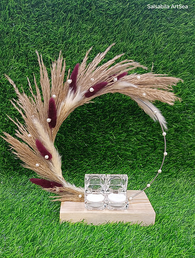 Ring Platter Wooden Base (cake/resin stand)