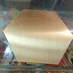 Hexagon Gold Plated MDF