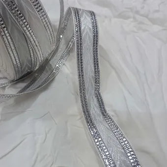 V shape golden designer lace